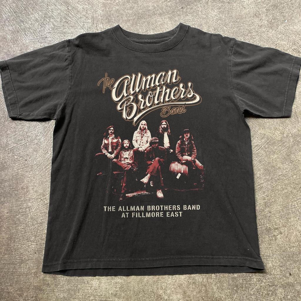 The Allman Brothers Band At Fillmore East T-Shirt Black S-5XL