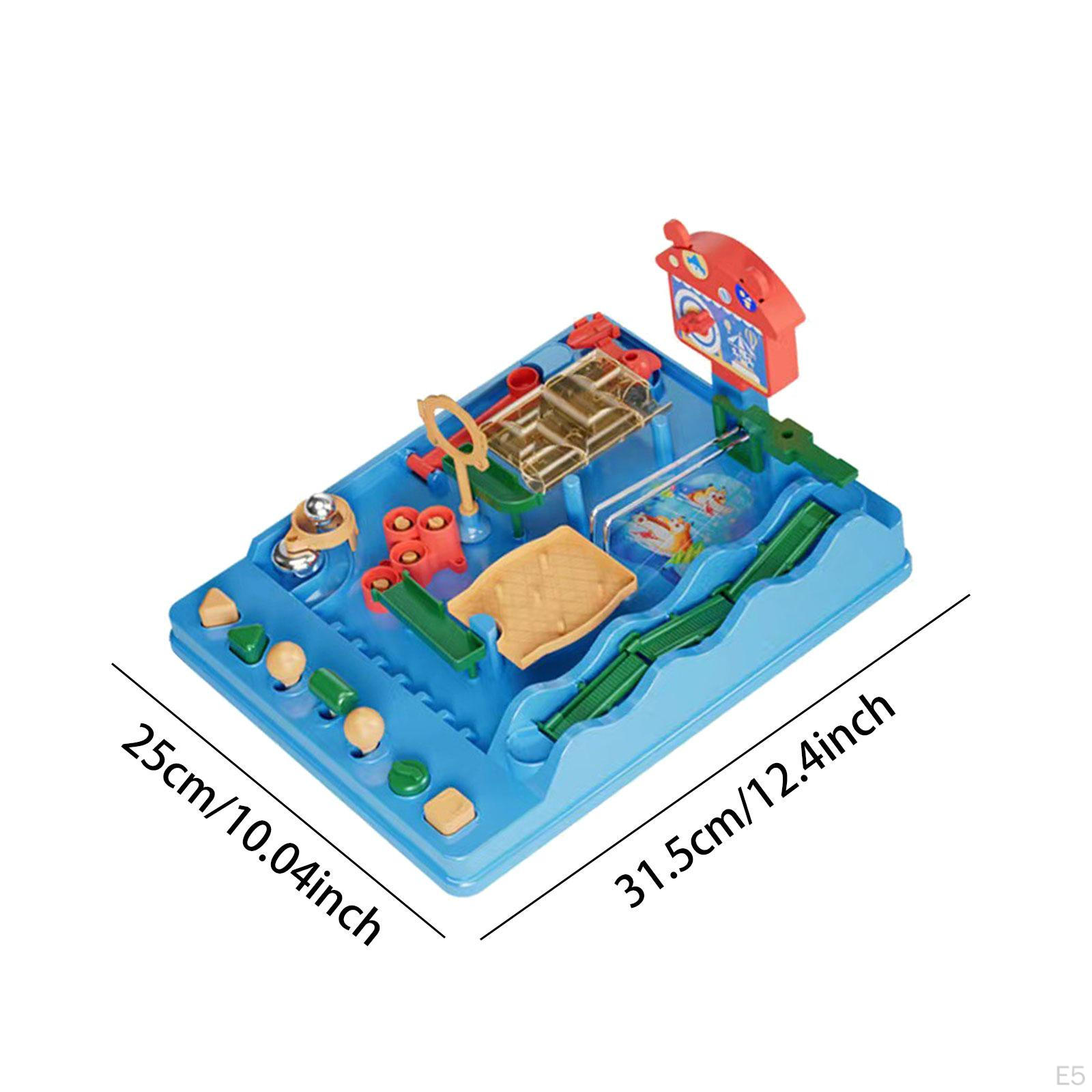 Настольная семейная игра для детей Marble Run Building Blocks для возраста 3 4 5 6 7 8+ — фото 7