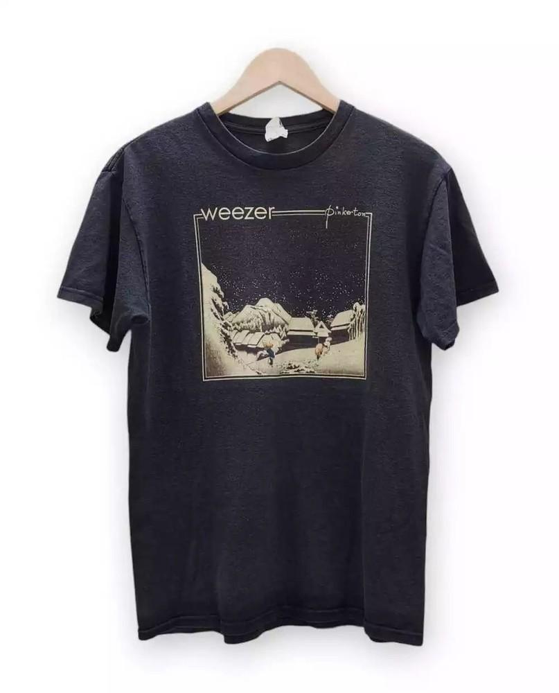 Weezer Pinkerton Basic Style Black Unisex T shirt Men Women S5XL KH13536 XL