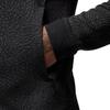 Jordan Dri-FIT Sport Full Pattern Logo Hoodie With Double Zip Design Men Sweatshirt Black FD8119-010