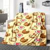 1pc Blanket - game Stardew Valley  Print Design,Lightweight Blanket for Sofa,Bed- Soft &Warm,Gift for All Seasons