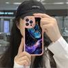 Slim Skin Feeling Cartoon Flowers Tulips Soft Silicone PU Leather Cover Phone Case for Samsung Xiaomi Poco Redmi