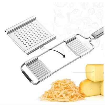 Affettatrice di verdure multiuso Grattugia in acciaio inossidabile Trituratori Frutta Pelapatate Carota Grattugia Accessori da cucina