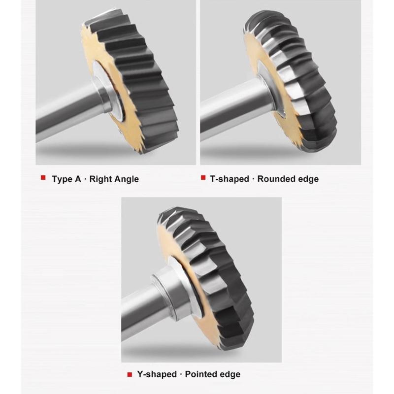 High Hardness Rotary File Carbide Grinding Head Round Shank For Mold Polishing Metal Carving Processing