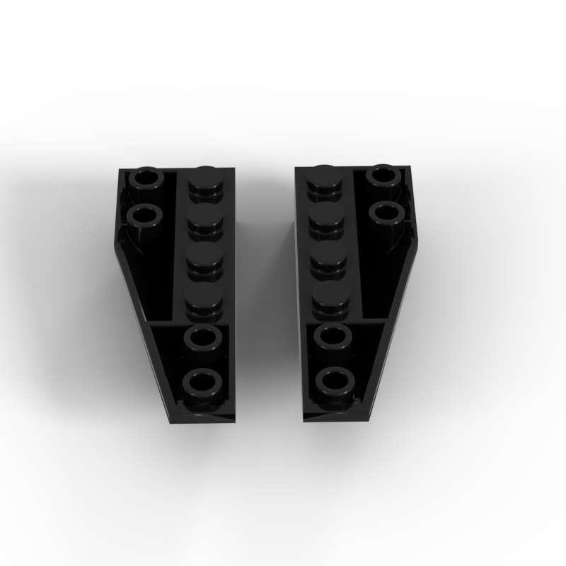 Cross-Border MOC Building Blocks, Compatible with High 42061, Small Particles 12x3 Wedge Brick 42060, Minimum Order: 50G