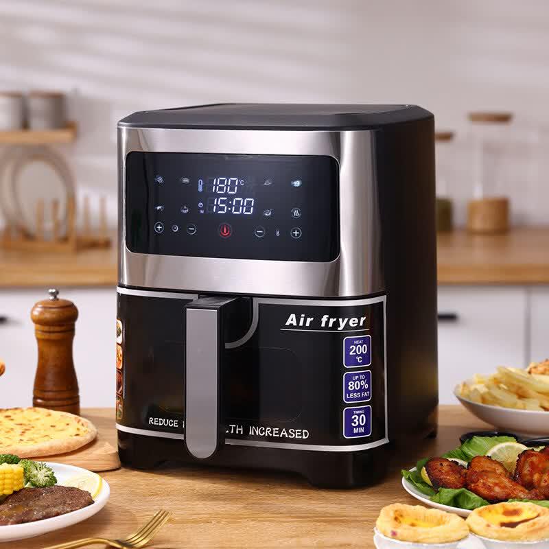 LISM Smart Stainless Steel Visual Air Fryer