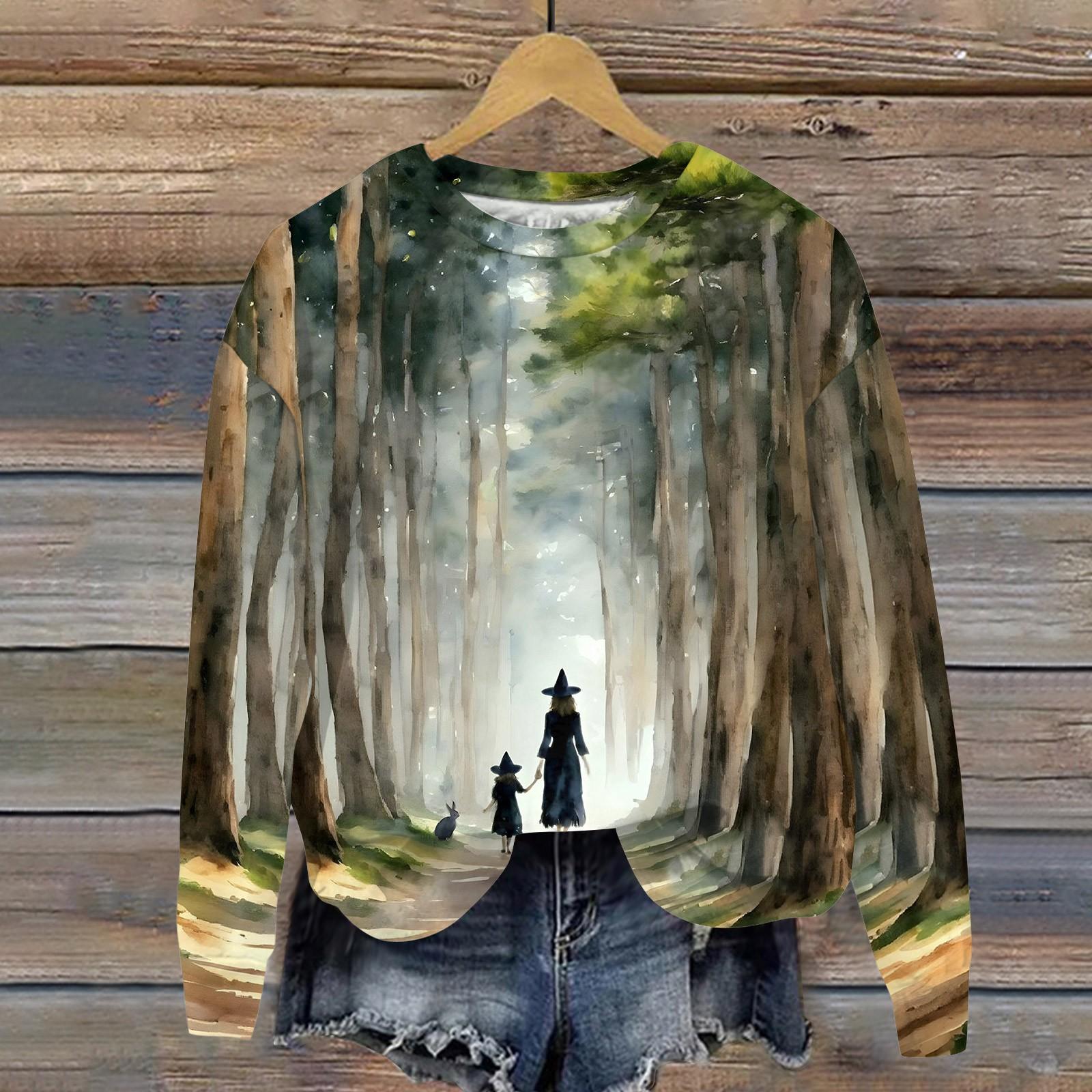 Женский Хэллоуин с принтом — фото 4