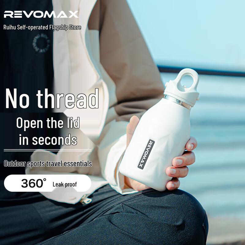 REVOMAX Walk Series 16oz Threadless Insulated Bottle