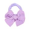 5inch Fabric Hair Bows for Baby Headbands Elastic Soft Newborn Headbands for Baby Girls Children Turban Infant Hair Accessories