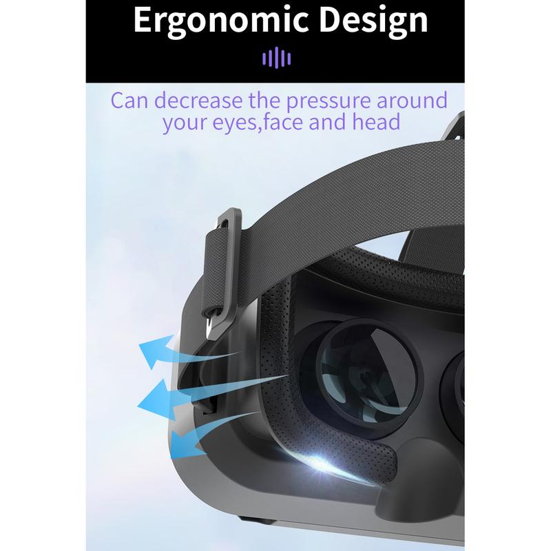 3D Viar Phone Virtual Reality VR Glasses Headset Helmet Devices Smart Lenses Goggles Smartphones Cell Hedset Cell Games Mobile