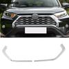For Toyota Rav4 Rav 4 Limited/LE/XLE/Hybrid -2024 2025 Chrome Front Bumper Mesh Grille Around Racing Grill Trim Accessories