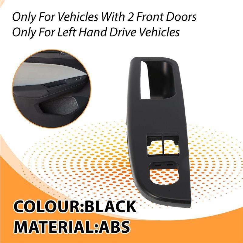 1 Piece LHD Front Door Window Switch Bezel Panel Replacement Parts For VW Golf & GTI 2004-2009 1K3868049B