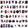 50pcs Miles Morales Cartoon Graffiti Stickers for Guitar, Luggage, Phone, DIY