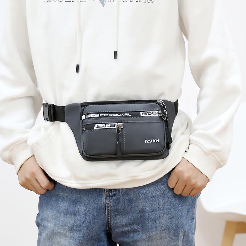 Fashion Men's Waist Pack Brand Casual Women Belt Bag High Quality Unisex New Leisure Phone Pack Versatile Male Breast Bag