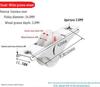 Sliding Door & Window Pulley Set: Floor, Cabinet, Convex & Concave Wheels
