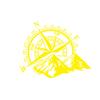 3D Car Sticker Compass Rose Navigate Mountain 4x4 Offroad Vinyl Sticker Decal Car Decal