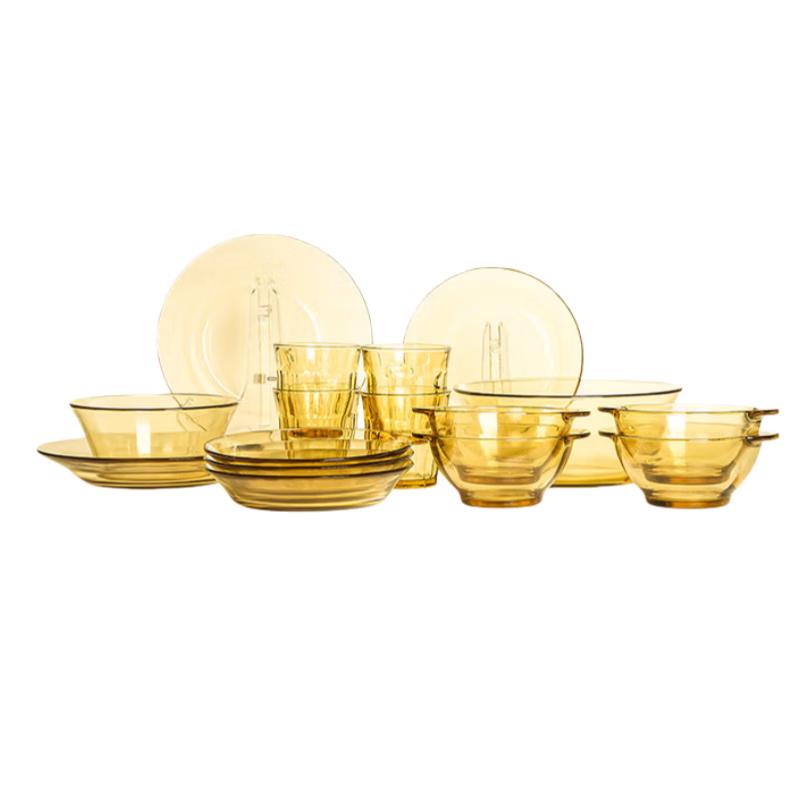 Corning Transparent Glass Dinnerware