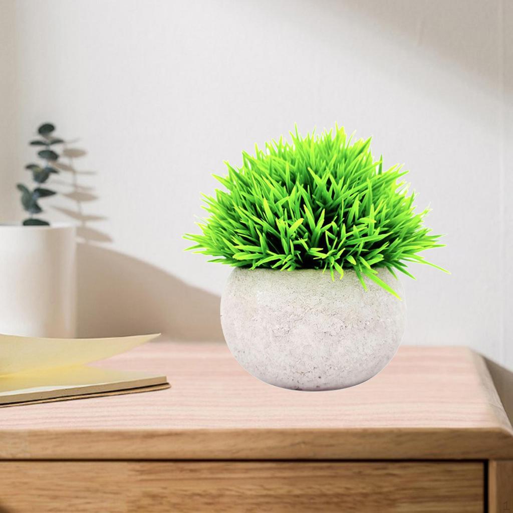 Artificial s PU Material Potted Ornament Housewarming Gifts Craft Bonsai Small for Garden Desktop