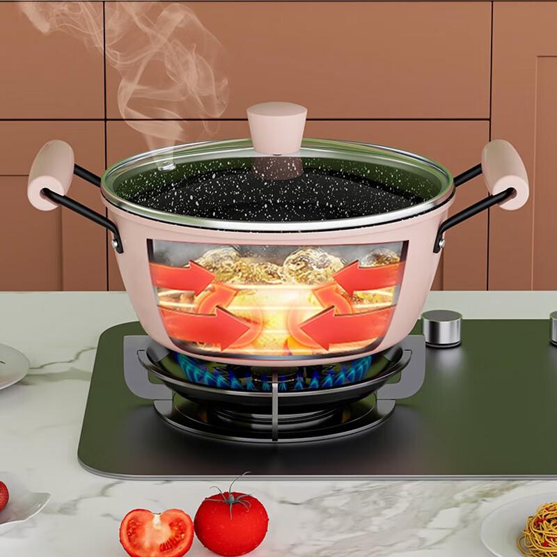 Jin Sao Zi Non-stick Wok & Soup Pot Set