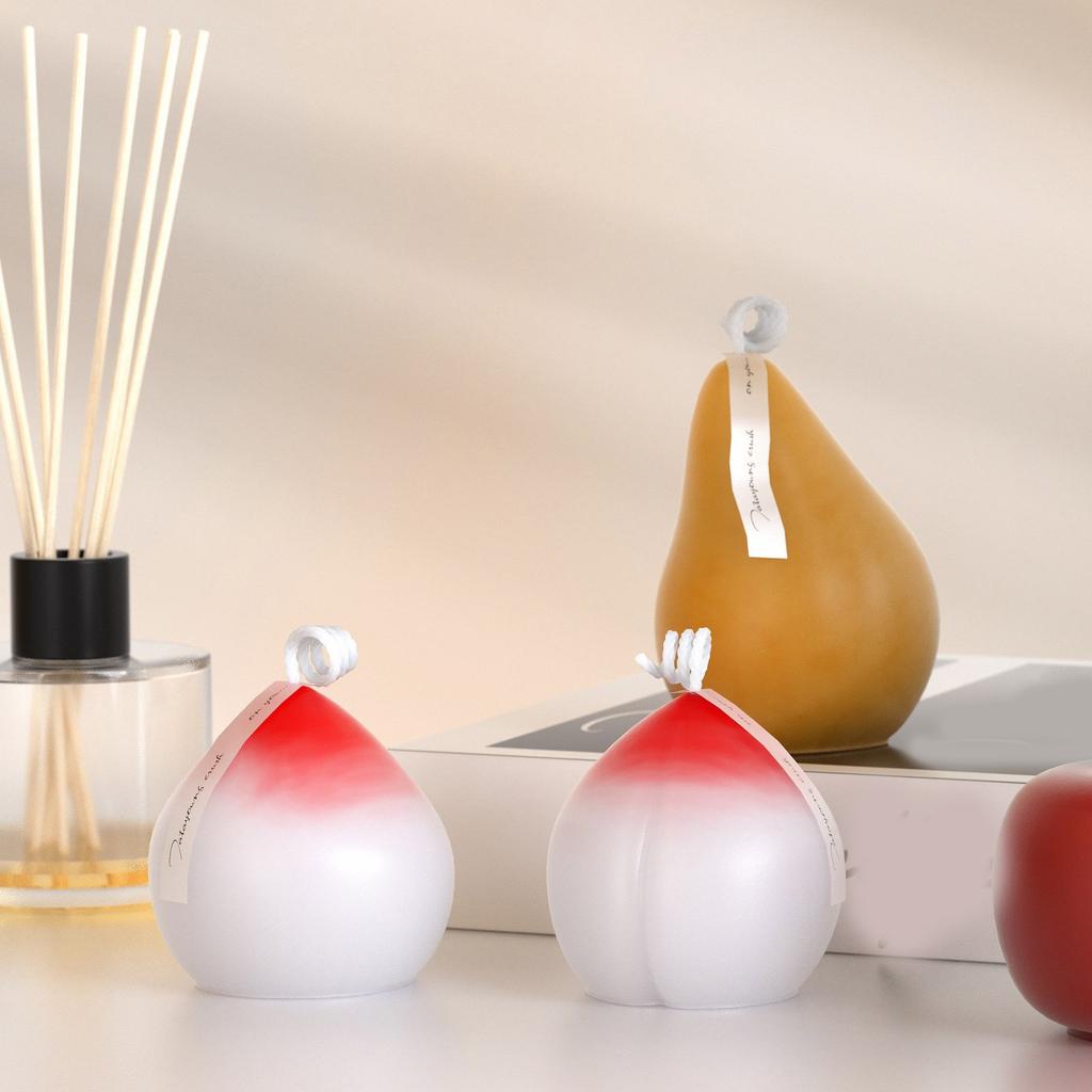 3D Fruit Candle Crafting Mold Silicone Mould for Unique Handmade Crafts Epoxy Resin Wedding Decoration Making Mold