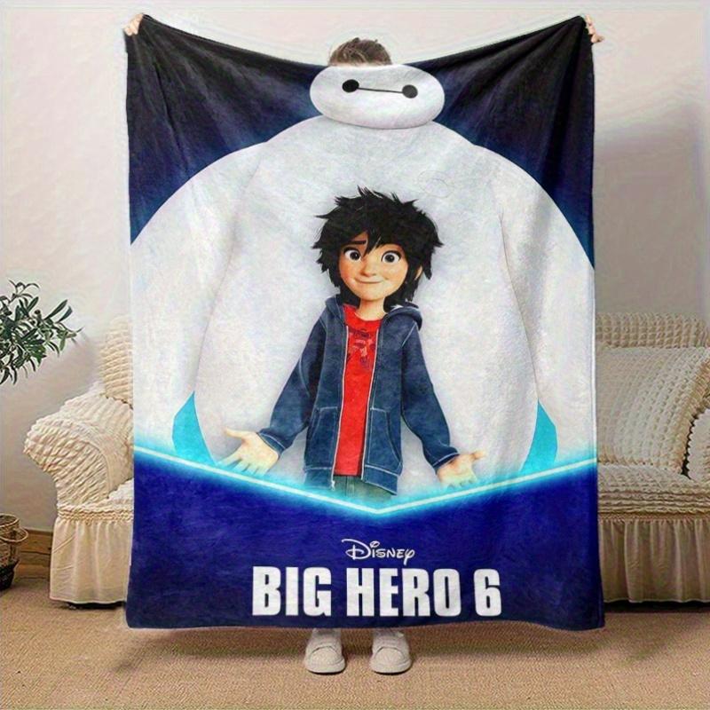 1pc, Disney Big Hero 6 Baymax Blanket Soft & Cozy Throw for Home Decor, Couch Cover, Travel