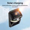 800MAH Solar-Led-Leuchten Outdoor Garten Motion Sensor Solar Lichter Im Freien Wasserdichte Solar Lampe Garten Dekoration Scheinwerfer Wand Lampe