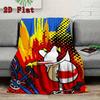 kick 2D Flat Pattern Flannel Blanket High quality All Seasons Warmth and Comfort Perfect for Christmas Gifts.DMT0925121