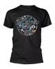 HEISS! Led Zeppelin III Kreis Unisex Schwarzes Baumwoll-T-Shirt, Größe S-4XL