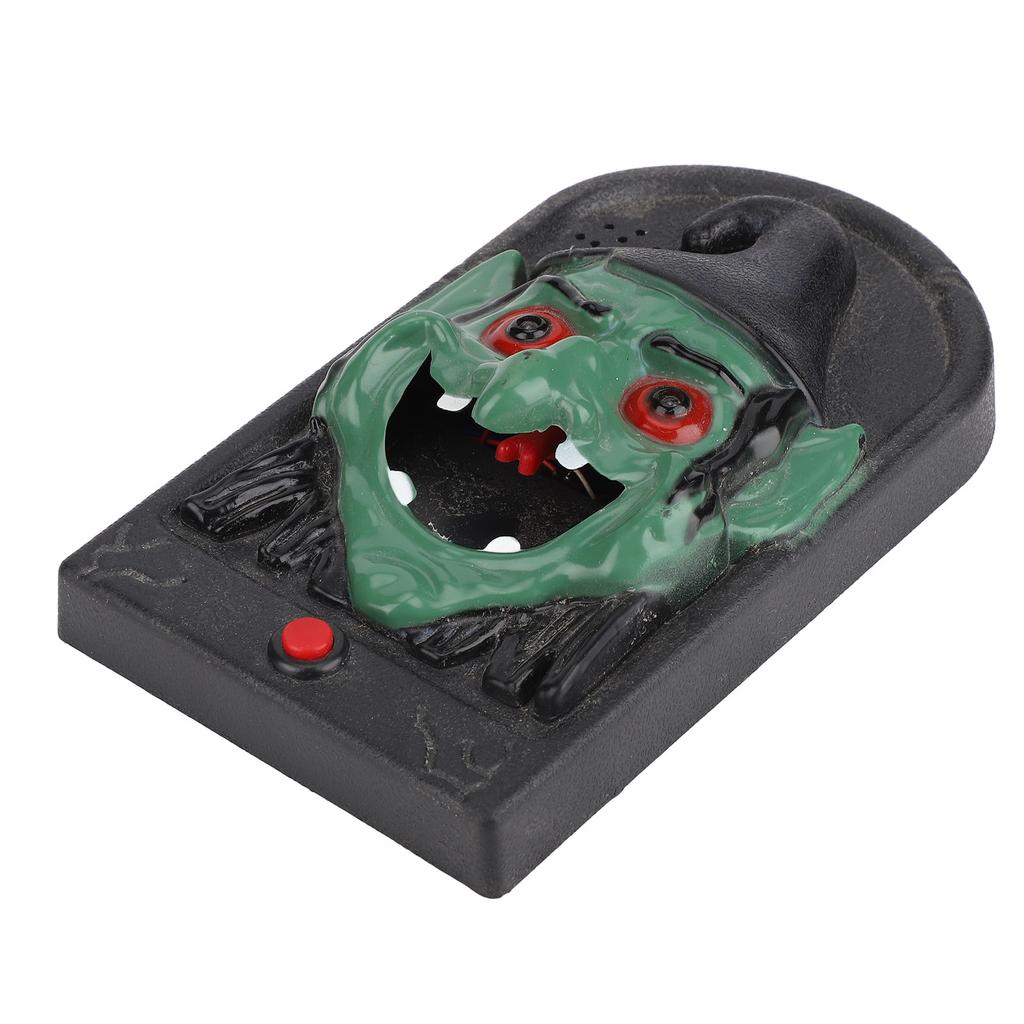 Halloween Horror Doorbell with Light Sound Decoration Prop for Bar Haunted House Escape Room Witch