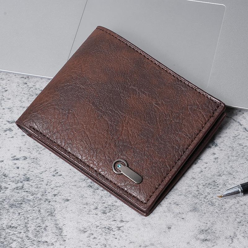 Men's Business Casual Leather Wallet