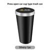 Car Garbage Bin Ashtray Dust Case Trash Can Click Open Cover For Renault Dacia RS Megan Scenic Logan Laguna Clio 3 4 Kadjar WW14