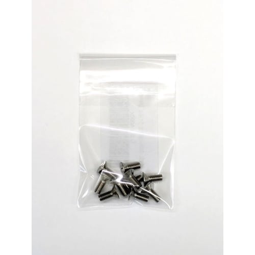 [M4x10] Stainless steel flat head machine screws (10 pieces)