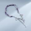 Irregular Shaped Beaded Geometric Necklace Bracelet For Women Jewelry Accessries Gift