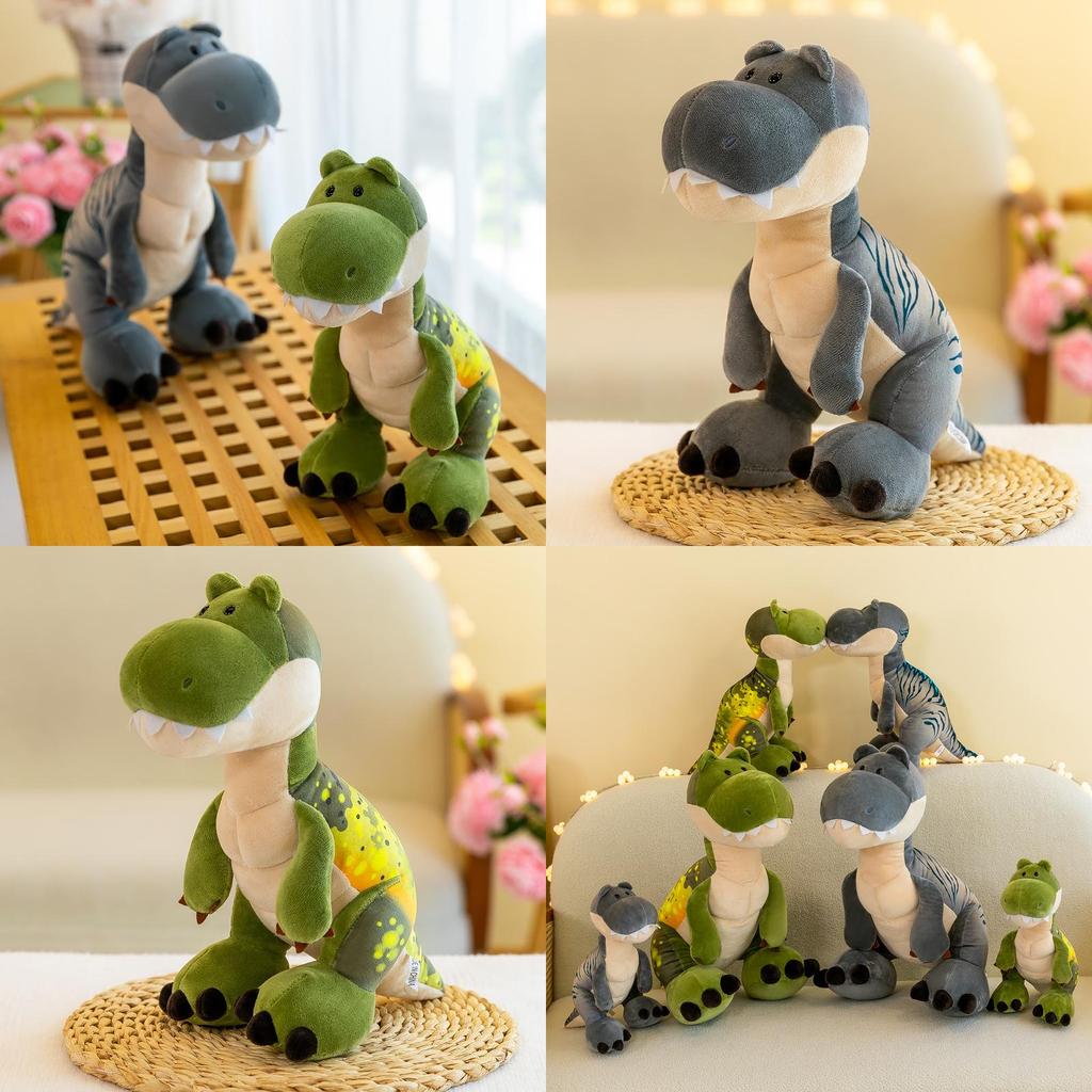 Cute Dinosaur Brother Plush Toy For Kids Soft And Cuddly Stuffed Animal Wholesale Birthday Gift
