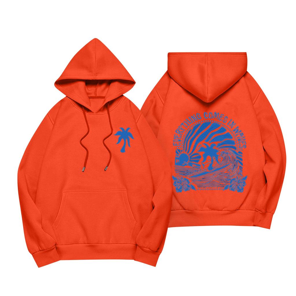 Hooded Sports Tracksuit Unisex Running Outfits Long Sleeve Pullover Hoodies Sweatshirt