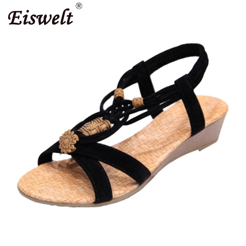 Женская обувь Женские сандалии Комфортные летние повседневные модные туфли на плоской подошве 40