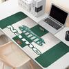 Custom Name Personalized Club Santos Laguna Pattern Mousepad, Laptop PC Desk Mat, Decorative Desk Mat for Home Keyboard Pad Gift