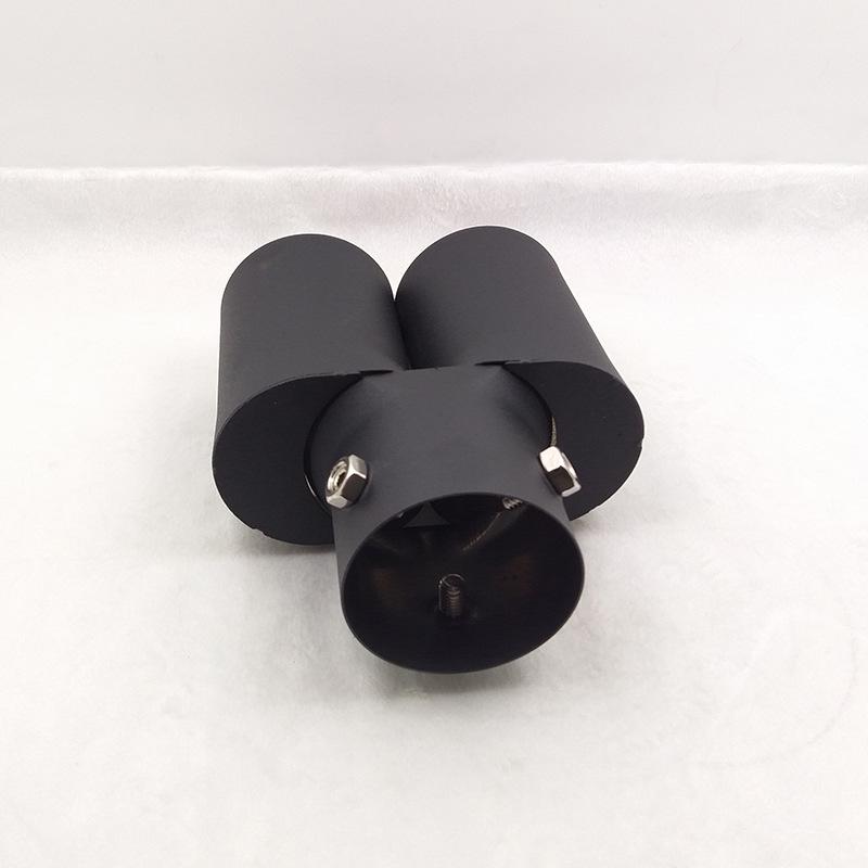 Compatible Muffler Tailpipe for Citroen C3-XR, Venucia T70, Zotye T600 - Dual Outlet