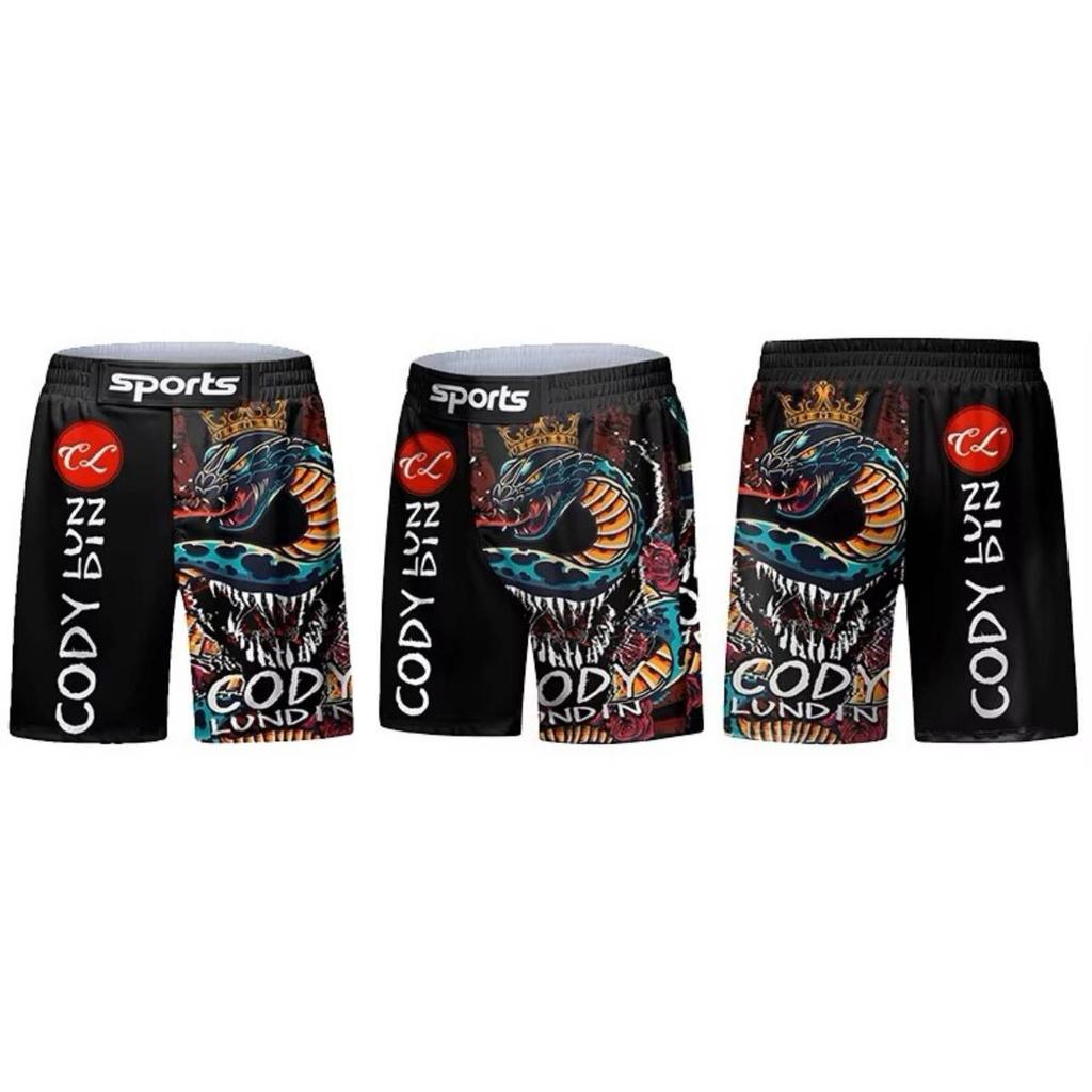 MMA Muay Thai Kickboxing Boxing Shorts Mixed Martial Art UFC Boxer Unisex Men Women Pants Fighting Fitness Gym Training Sport Workout