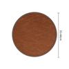 Cuscino Zafu Spesso in Pelle Antiscivolo Morbido Rotondo Seduta Sedile Pad Impermeabile 35/40 cm Cuscino per Sedia da Pranzo Soggiorno