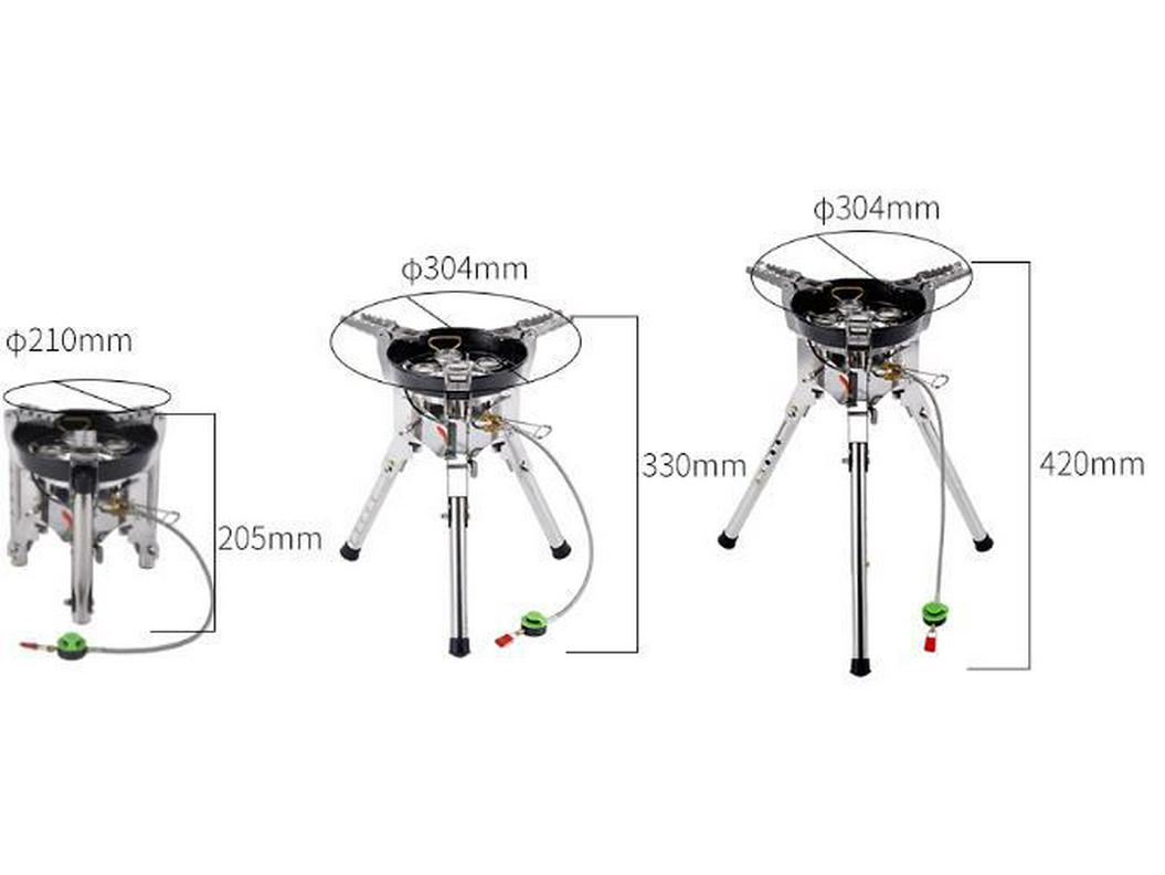 

Портативная газовая плита для кемпинга Brother BRS-69 Fierce Fire BRS-69