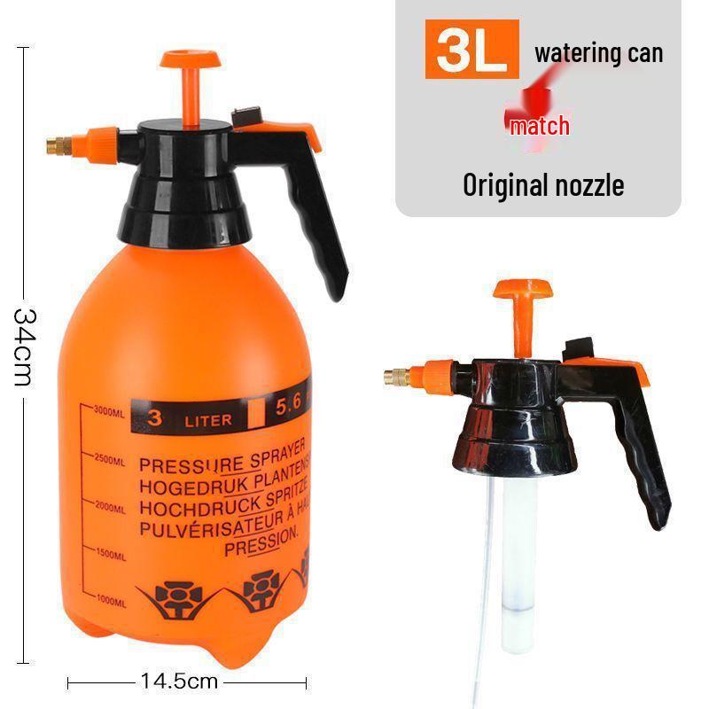 Household Car Wash & Plant Watering Spray Bottle with Air Pressure Sprinkler