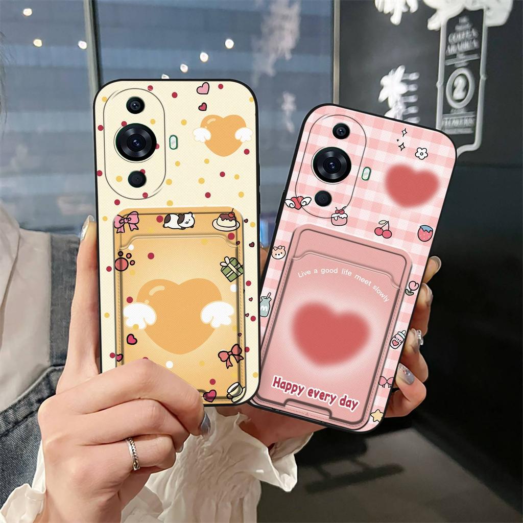 Waterproof Cartoon Phone Case For Huawei Nova11 Pro/Nova11 Ultra Silicone Anti-dust Fashion Design Durable Back Cover