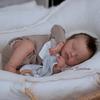 19 Inch Reborn Baby Sleeping Doll LOULOU Silicone Emulation Dolls for Kids Bath Accompany Playmate Toy Child Birthday Gift