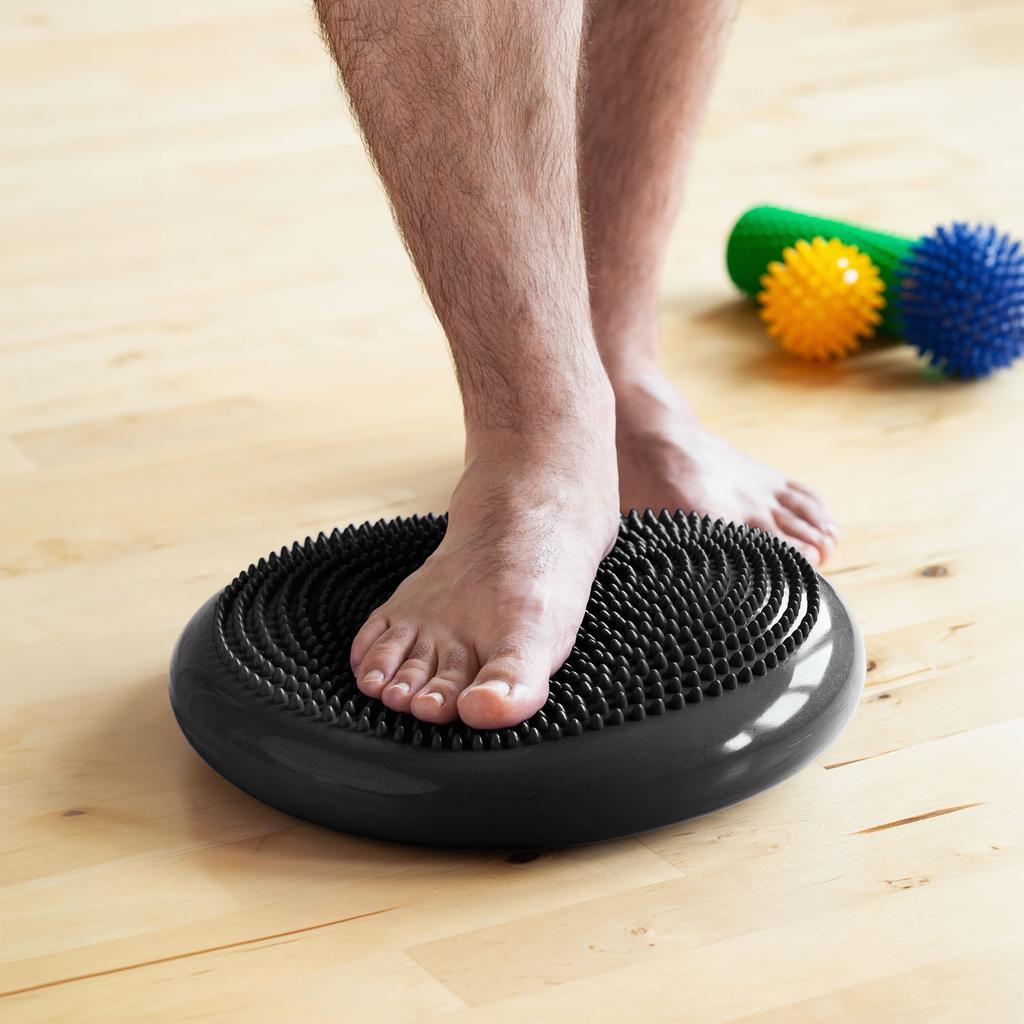 Rehabilitation Sensory Cushion, Solid, 300 Kg + Pump Rebel Active