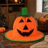 Halloween Pumpkin Hat for Party Costume Masquerade Performance Prop and Holiday Decoration