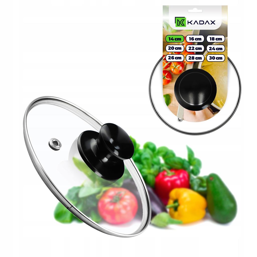 KADAX Glass Lid Universal Cover