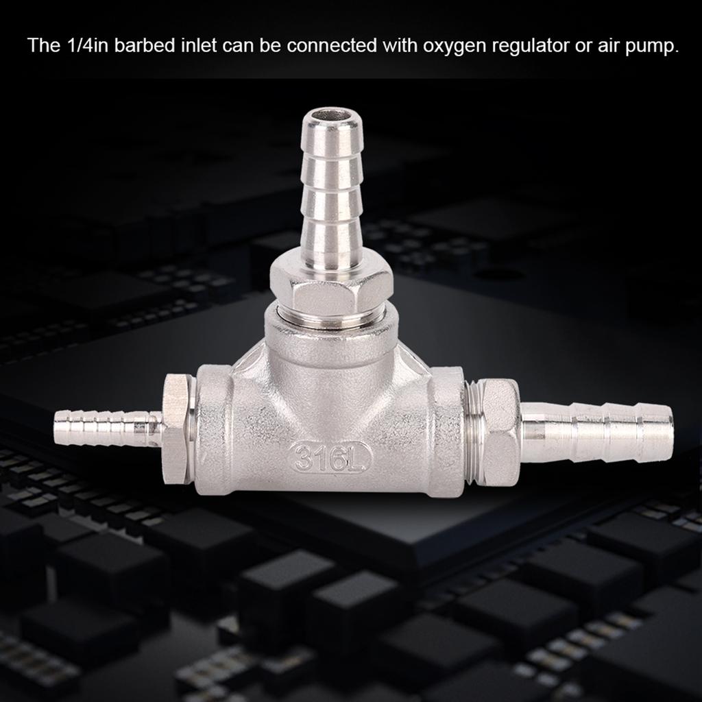 Haushalt Edelstahl Bierbrauen Inline Belüftungsstein für Heimbrauzubehör