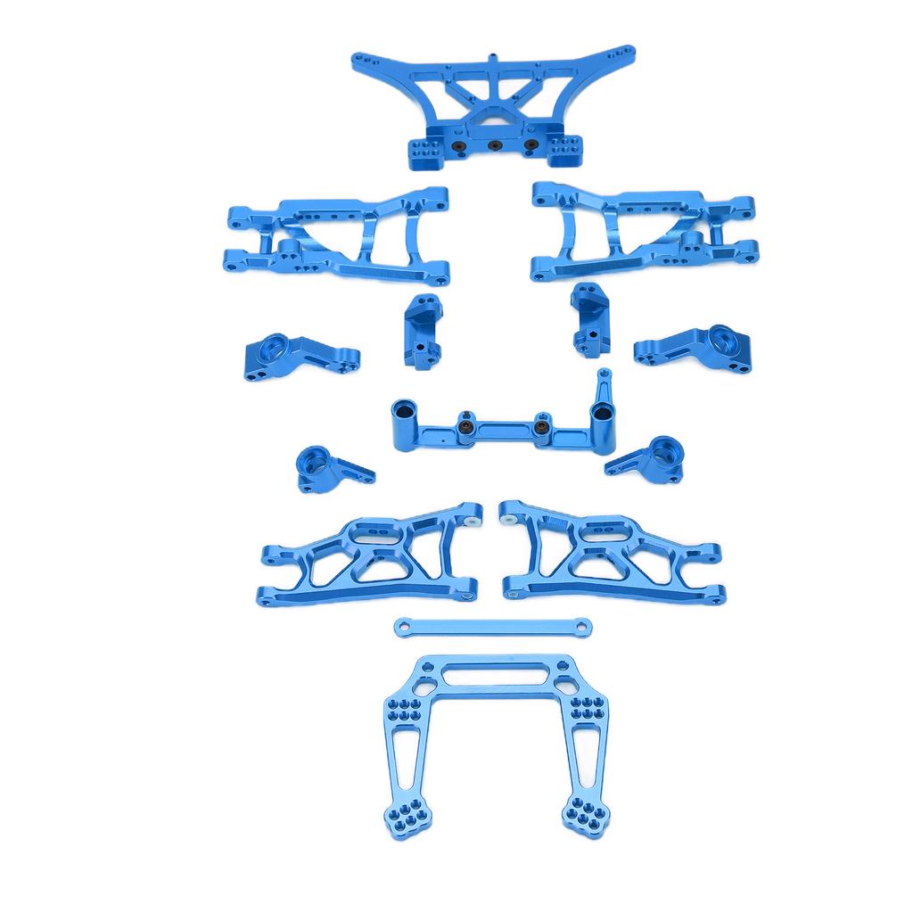 110 RC Metal Upgrade Accessories for TRAXXAS RC Front Rear Suspension Arm Steering Cup Kit for