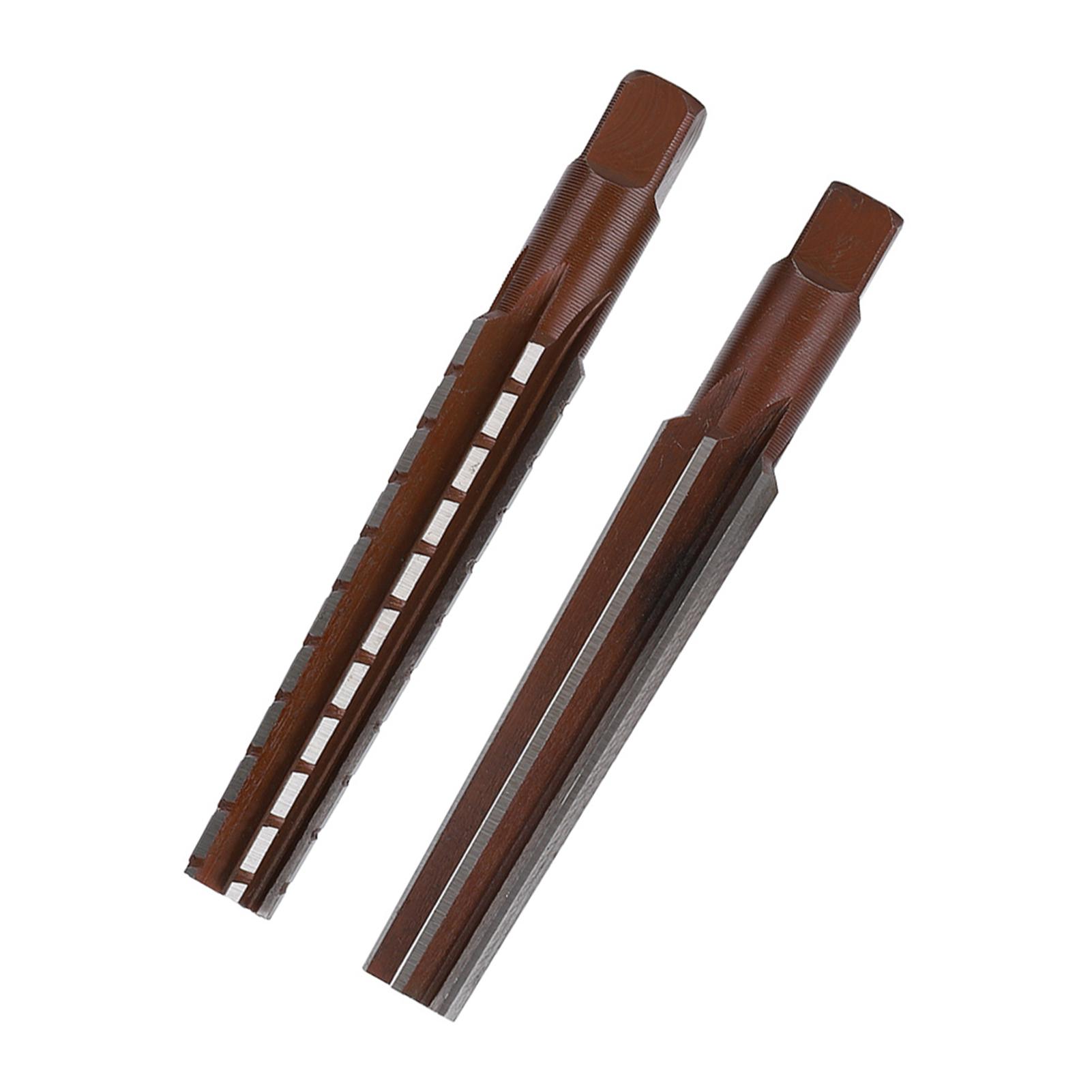 

2 шт. грубая тонкая коническая развертка Морзе, ручная развертка с прямым хвостовиком из высокоуглеродистой стали(MT2# )